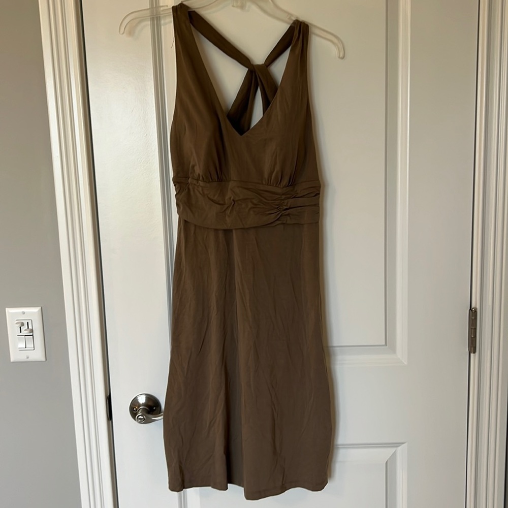 Tommy Bahama Brown MIDI Dress M